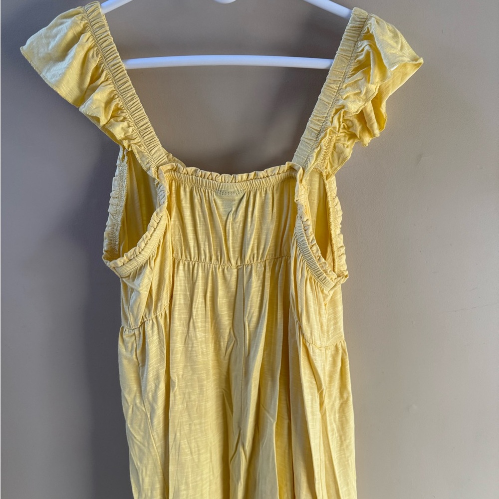 Yellow Ruffled Sundress - Picture 2 of 2